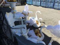 Proposition de décoration pour les thèmes suivants: bal de Versailles , Venise, whyte party